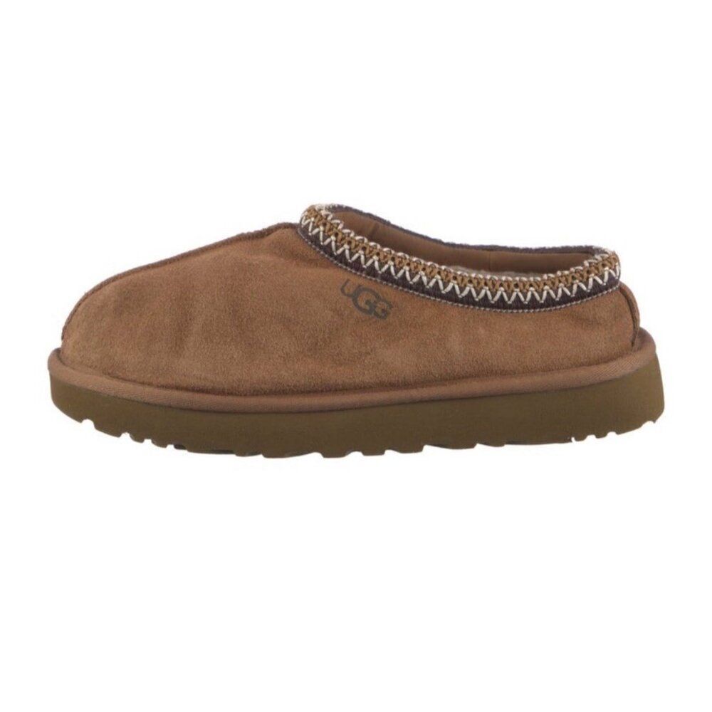 Ugg Authentic Womens Camel Brown Suede Mules 9